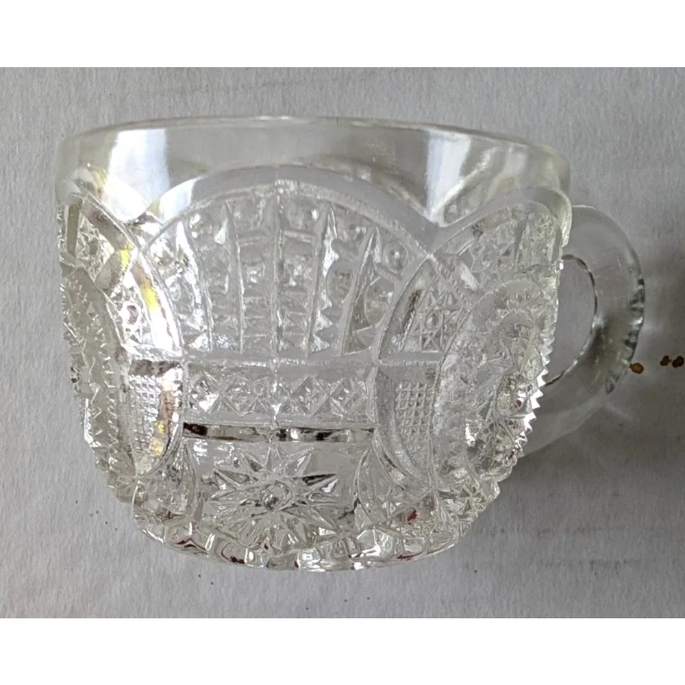EAPG Imperial Glass Broken Arches Clear 3